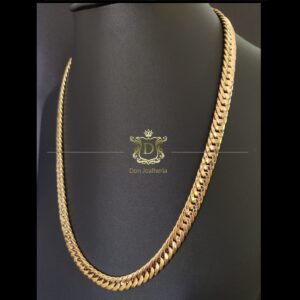 Corrente Grumet Duplo 45 Gramas em Ouro 18k 750 - Imagem 3