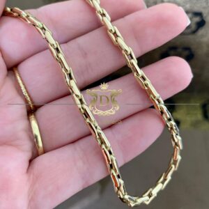 Corrente Cardano 20 Gramas Ouro 18k 750 - Imagem 1