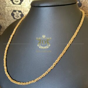 Corrente Malha Palmeira 40 gramas Maciça em Ouro 18k 750 - Imagem 2