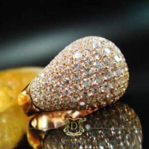 Anel Pavê de Diamantes 2,12 Ct Neon em Ouro 18k 750 - Imagem 1