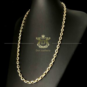 Corrente Cadeado 30 Gramas Ouro 18k 750 - Imagem 6