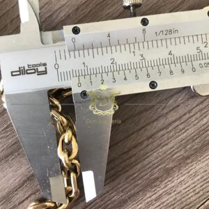 Corrente Cadeado 25 Gramas Ouro 18k 750 - Imagem 6