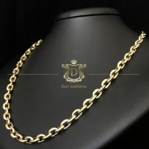 Corrente Cadeado 30 Gramas Ouro 18k 750 - Imagem 9