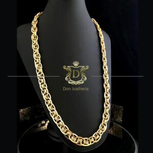 Corrente Imperador 50 Gramas em Ouro 18k 750 - Imagem 1