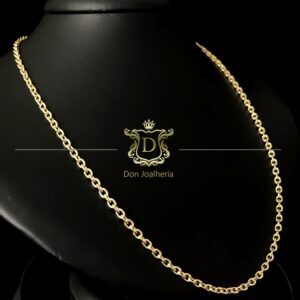 Corrente Cadeado 30 Gramas Maciça Ouro 18k 750 - Imagem 6