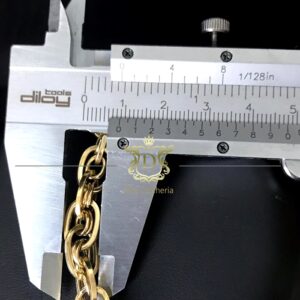 Corrente Imperador 30 Gramas em Ouro 18k 750 - Imagem 9