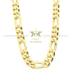 Corrente Grumet 3x1 80 Gramas em Ouro 18k 750