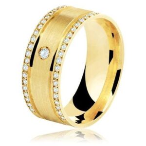 Par De Alianças 20 Gramas 71 Diamantes em Ouro 18k 750