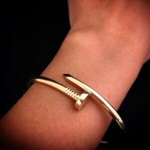 Bracelete Prego 35 Gramas em Ouro 18k 750 - Imagem 4