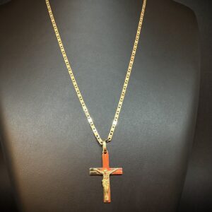 Pingente Crucifixo Ouro 18k 4,2 gramas - Imagem 4