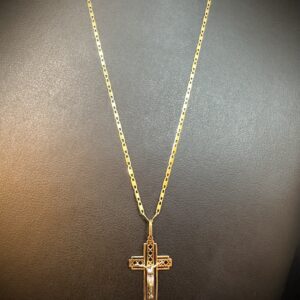 Pingente Crucifixo Ouro 18k 1,2 gramas - Imagem 6