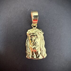 Pingente Face de Cristo Ouro 18k 4 gramas