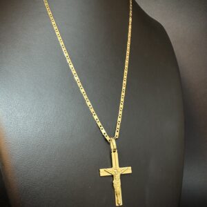 Pingente Crucifixo Ouro 18k 4,2 gramas - Imagem 3