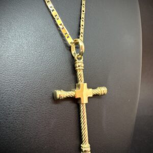 Pingente Crucifixo Ouro 18k 16 gramas - Imagem 7