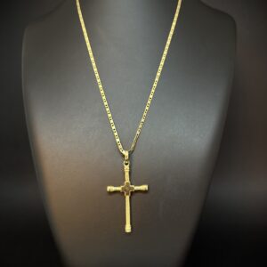 Pingente Crucifixo Ouro 18k 16 gramas - Imagem 5