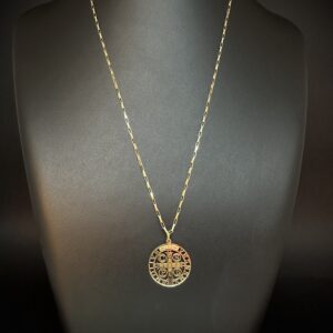 Pingente Medalha São Bento Ouro 18k 2,8 gramas - Imagem 4