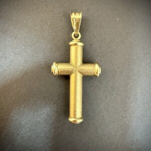 Pingente Crucifixo Ouro 18k 3,6 gramas - Imagem 3