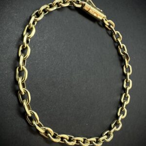 Pulseira Cadeado 6 gramas Ouro 18k 750 - Imagem 6