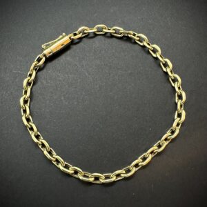 Pulseira Cadeado 6 gramas Ouro 18k 750 - Imagem 1
