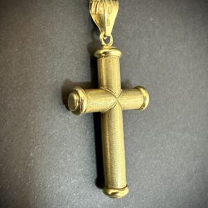 Pingente Crucifixo Ouro 18k 3,6 gramas - Imagem 1