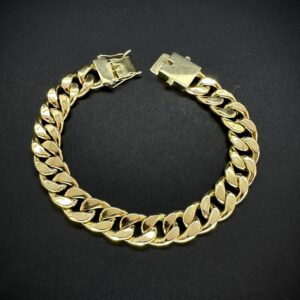 Pulseira Grumet 30 gramas Ouro 18k 750 - Imagem 1