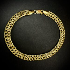 Pulseira Lacraia 5 gramas Ouro 18k 750