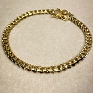 Pulseira Cuban Link 25 gramas Ouro 18k 750 - Imagem 5