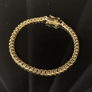 Pulseira Cuban Link 25 gramas Ouro 18k 750 - Imagem 6