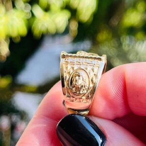 Anel Águia 20 gramas em Ouro 18k 750 - Imagem 3