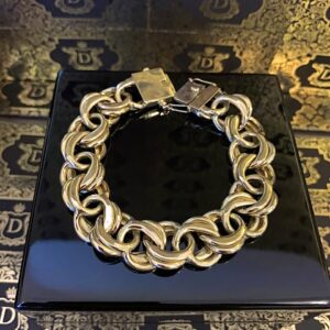Pulseira Friso Duplo 30 gramas Ouro 18k 750 - Imagem 2