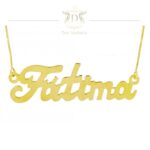 Pingente Nome Personalizado em Ouro 18k 750