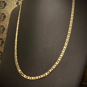 Corrente Piastrine 20 Gramas 70 cm em Ouro 18k 750 - Image 4