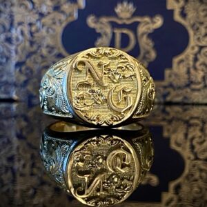 Anel Brasão 22 gramas em Ouro 18k 750 - Imagem 1