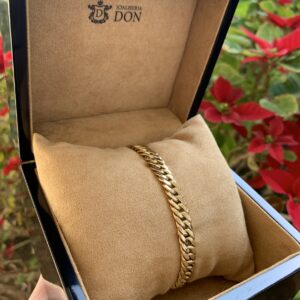 Pulseira Elo Grumet Duplo 12 Gramas em Ouro 18k 750 - Image 3