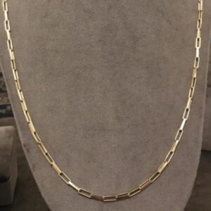 Corrente Tijolinho 15 Gramas em Ouro 18k 750 - Imagem 1