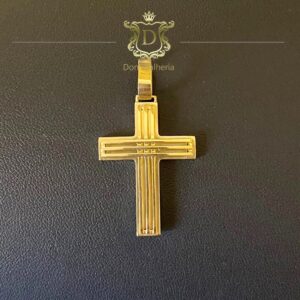 Pingente Crucifixo 4 Gramas em Ouro 18k 750 - Imagem 4