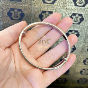 Bracelete Love 35 Gramas em Ouro 18k 750 Branco - Imagem 4