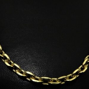 Corrente Cadeado 80 Gramas Maciça em Ouro 18k 750 - Imagem 3