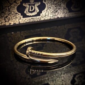 Bracelete Prego 35 Gramas em Ouro 18k 750 - Imagem 3