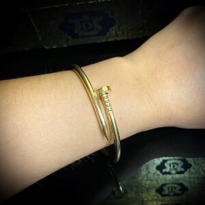 Bracelete Prego 35 Gramas em Ouro 18k 750 - Imagem 5