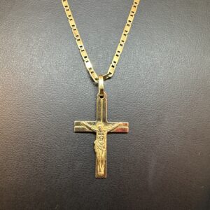 Pingente Crucifixo Ouro 18k 4,2 gramas - Imagem 6