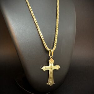 Pingente Crucifixo Ouro 18k 14 gramas - Imagem 4