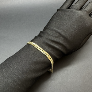 Pulseira Grumet Duplo 8 gramas Ouro 18k 750 - Image 3
