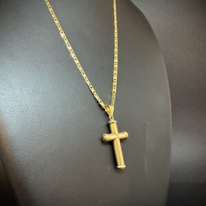 Pingente Crucifixo Ouro 18k 3,6 gramas - Imagem 4