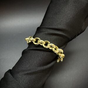 Pulseira Português 21,3 gramas Ouro 18k 750 - Imagem 5