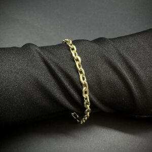 Pulseira Cadeado 6 gramas Ouro 18k 750 - Imagem 4