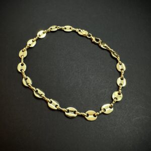 Pulseira Elo Gucci 13 gramas Ouro 18k 750 - Imagem 3