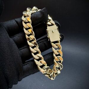 Pulseira Grumet 30 gramas Ouro 18k 750 - Imagem 3