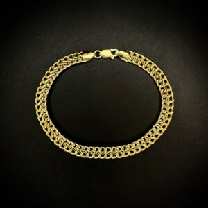 Pulseira Lacraia 5 gramas Ouro 18k 750 - Imagem 6