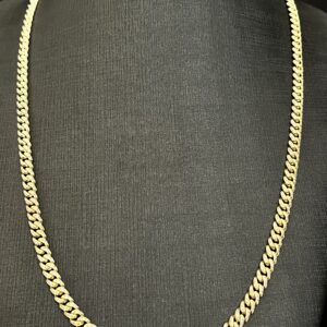 Conjunto Cuban Link Diamond 155 gramas Ouro 18k 750 - Imagem 4